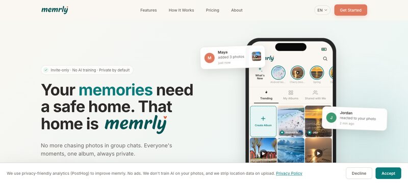memrly — live product screenshot